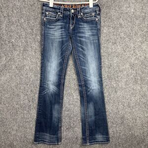 Rock Revivial Jeans Womens Size 29 Blue Trina Boot
